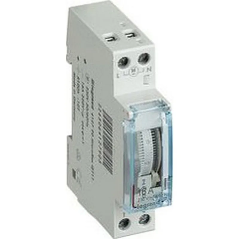 Compra INTERRUPTOR HORARIO ANALOGICO PROGRAMABLE 1 SALIDA LEGRAND 412790 al mejor precio