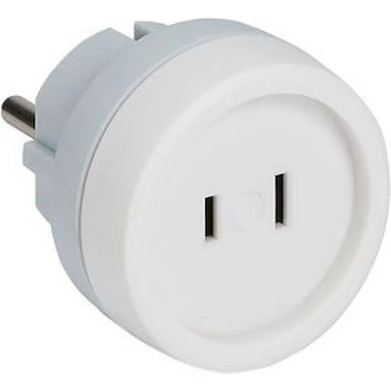 Compra ADAPTADOR ENCHUFE VIAJE 2P BLANCO EUR/USA LEGRAND 050388E al mejor precio