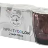 Compra VASO DIAMOND TENSIONADO PACK 3 UDS 39 CL ROSA BORMIOLI 7919619 al mejor precio