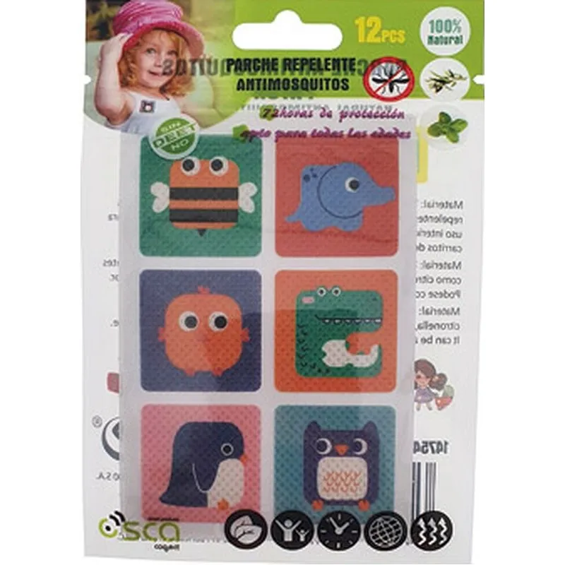 Compra PARCHES ANTIMOSQUITOS CON ACEITE DE CITRONELLA 14709 al mejor precio