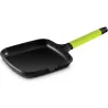 Compra GRILL LISO INDUCTION FUNDIX CON MANGO KIWI 27X27 CM FUNDIX F3-IP27 al mejor precio