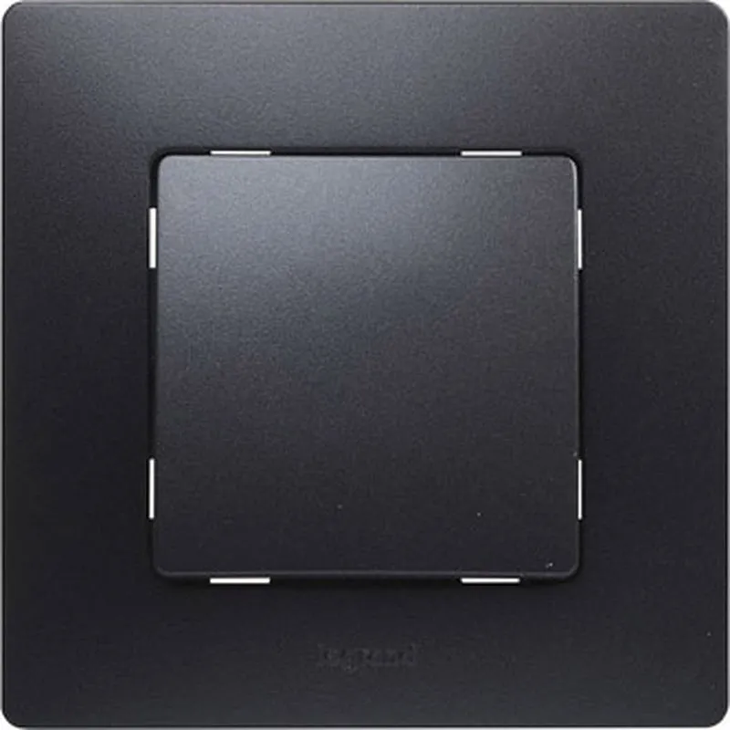 Compra PULSADOR NEGRO SERIE NILOE LEGRAND 396491 al mejor precio