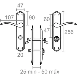 MANILLA CONDENA JUEGO 47MM...