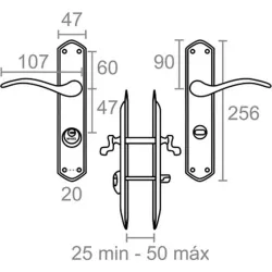 MANILLA CONDENA JUEGO 47MM...