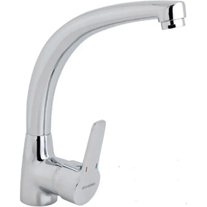 Compra MONOMANDO DE FREGADERA CAÑO CONFORMADO SERIE BASIC CROMO GENEBRE 61203 41 45 66 al mejor precio