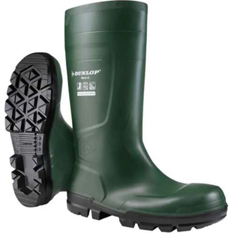 Compra BOTA AGUA SEGURIDAD S5 WORK-IT VERDE TALLA 46 DUNLOP NB2KL01.46 al mejor precio