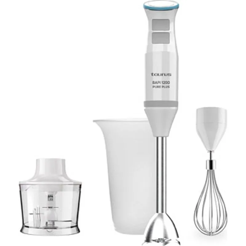 Compra BATIDORA DE MANO BAPI 1200 PURE PLUS 1200W TAURUS 916417000 al mejor precio