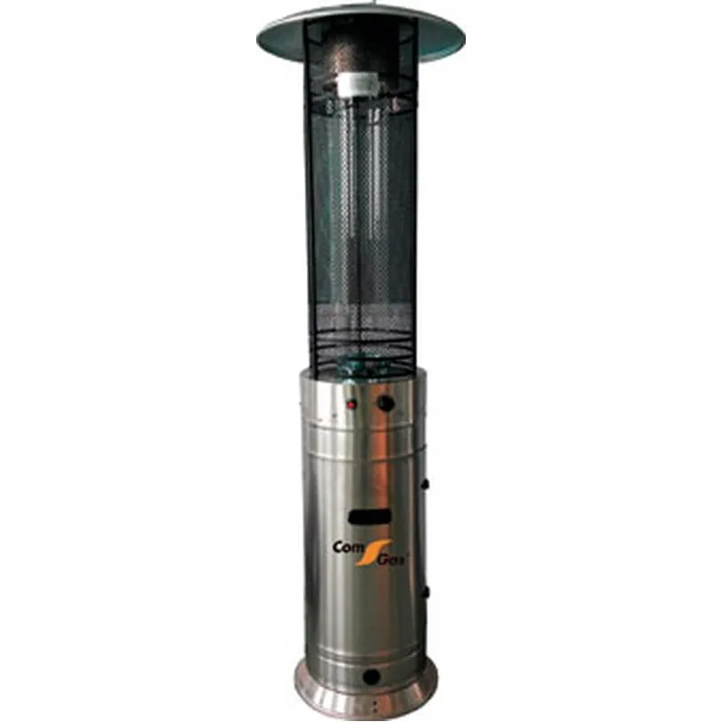 Compra ESTUFA GAS EXTERIOR CILINDRICA 13 KW ACERO INOX COMGAS PH10 al mejor precio