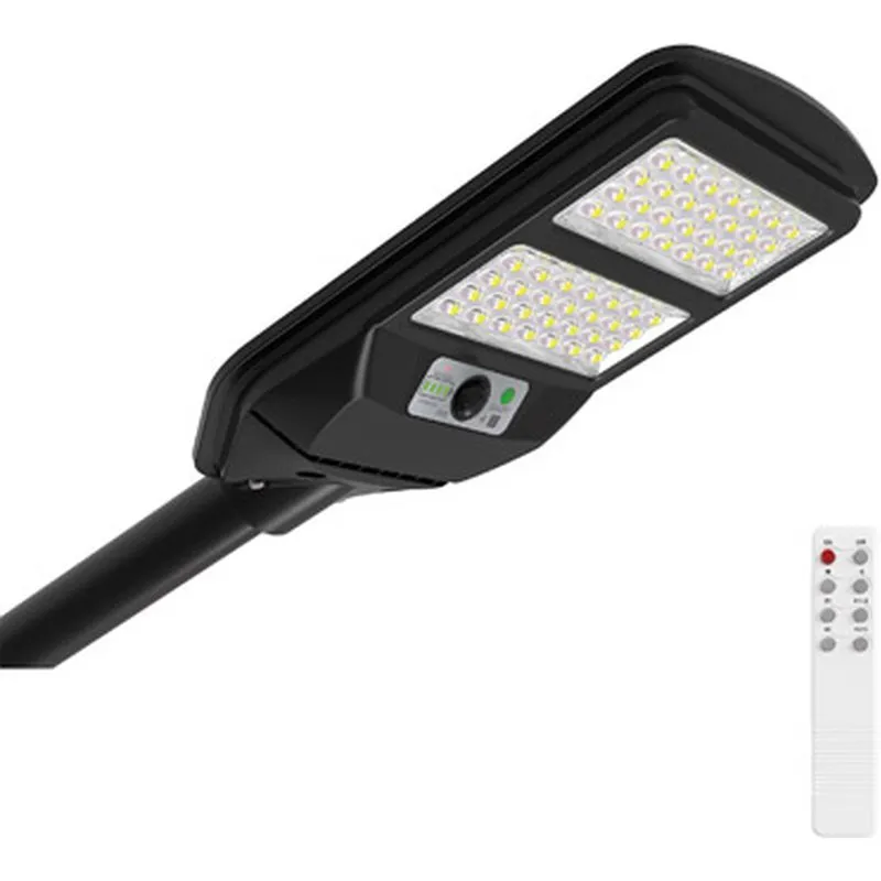 Compra FAROLA SOLAR INDUSTRIAL NEGRO SENSOR PIR 8W 700LM 6500K IP54 ARTECONFORT LUSNA2NG34 al mejor precio