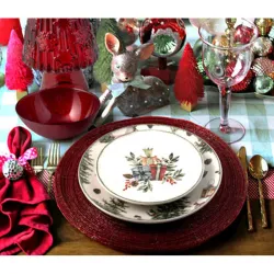 Compra VAJILLA 18 PZAS STONEWARE NAVIDAD CHRISTMAS CAROL 1539200 al mejor precio