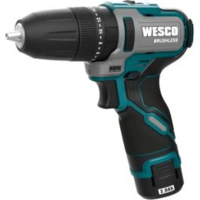 Compra TALADRO PERCUTOR A BATERIA 12V 38NM CON BATERIA WESCO WS2558 al mejor precio