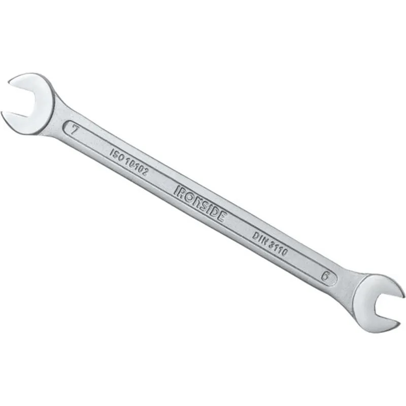 Compra LLAVE FIJA 2 BOCAS 06X07 MM IRONSIDE 103724 al mejor precio