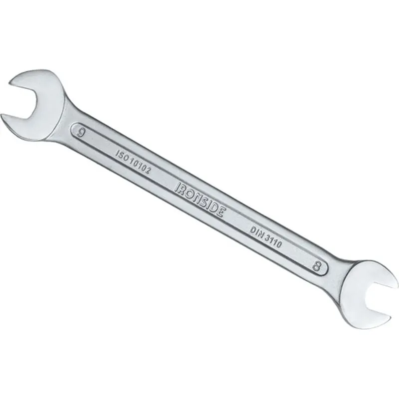 Compra LLAVE FIJA 2 BOCAS 08X09 MM IRONSIDE 103725 al mejor precio