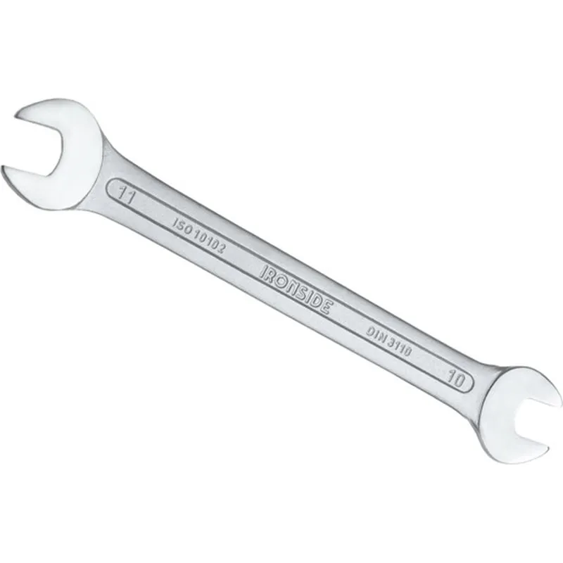 Compra LLAVE FIJA 2 BOCAS 10X11 MM IRONSIDE 103726 al mejor precio