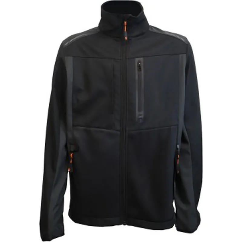 Compra CHAQUETA SOFTSHELL CON FORRO MICROPOLAR WIND PRO TALLA XXL JUBA TP80K/XXL al mejor precio