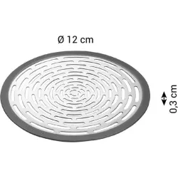 Compra FILTRO FREGADERO INOX - PLASTICO diametro12CM TESCOMA 115218 al mejor precio