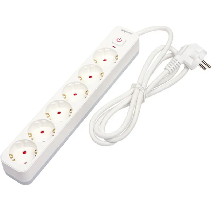 Compra BASE MULTIPLE CON INTERRUPTOR BLANCO 6 TOMAS 1,5MT ARTECONFORT REGLETA1/6CONINTBL-1 al mejor precio