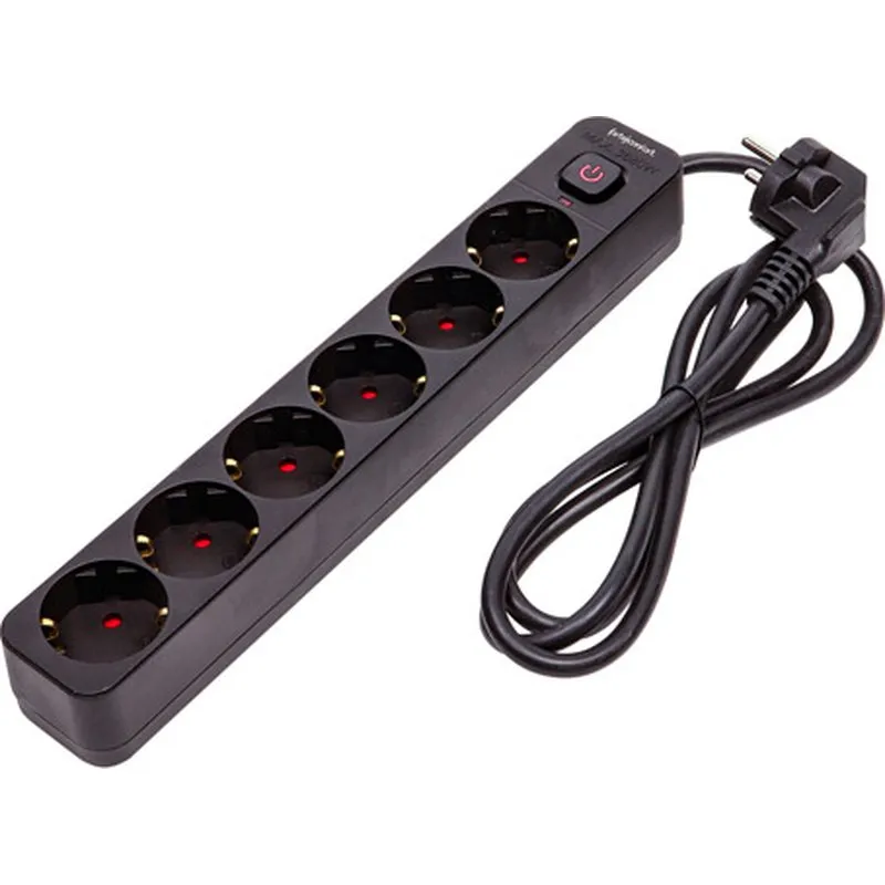 Compra BASE MULTIPLE CON INTERRUPTOR NEGRO 6 TOMAS 1,5MT ARTECONFORT REGLETA1/6CONINTNG-1 al mejor precio