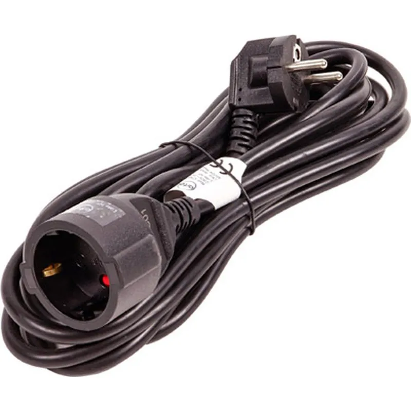 Compra PROLONGADOR 3X1,5 NEGRO 16A 5MT IP20 ARTECONFORT CABDEEXTNG-5M al mejor precio