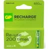 Compra PILA RECARGABLE RECHARGE 4 UNID LR3 AAA 650 MAH GENERAL DE PILAS 065AAAHCRECH-B4 GP al mejor precio