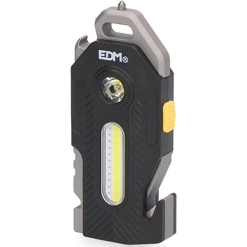 Compra LINTERNA TRABAJO LED RECARGABLE 6 EN 1 7W+2.5W 400LM IP44 EDM 36119 al mejor precio