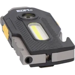 Compra LINTERNA TRABAJO LED RECARGABLE 6 EN 1 7W+2.5W 400LM IP44 EDM 36119 al mejor precio