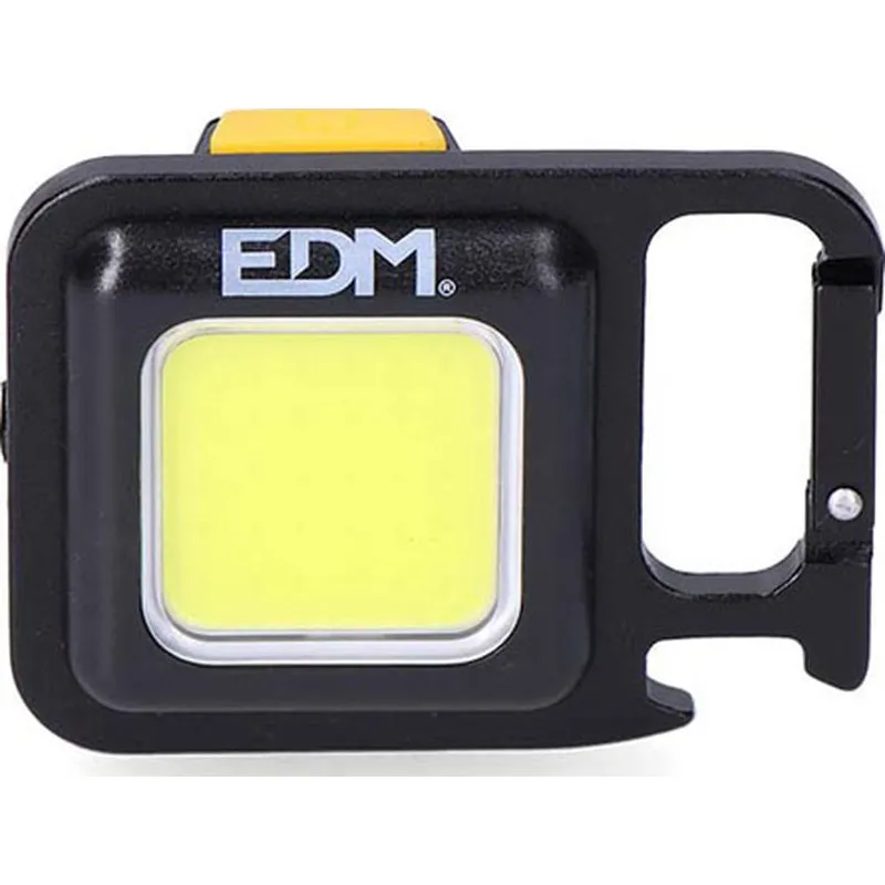 Compra LINTERNA LLAVERO LED MULTIFUNCIONAL 6W 150/300/500LM 6000K IP44 EDM 36117 al mejor precio