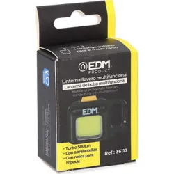Compra LINTERNA LLAVERO LED MULTIFUNCIONAL 6W 150/300/500LM 6000K IP44 EDM 36117 al mejor precio