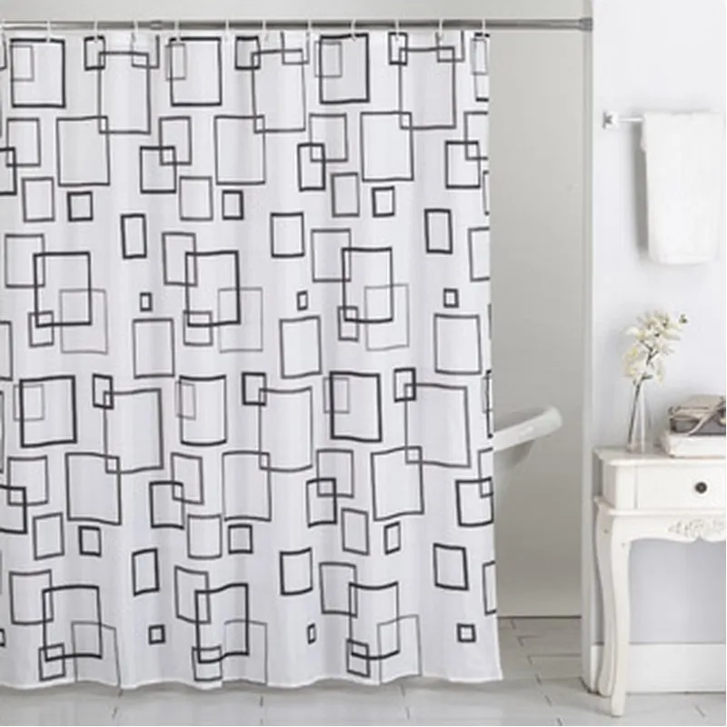 Compra CORTINA BAÑO KUBIC 200 X 180 CM EPID 552369200180 al mejor precio