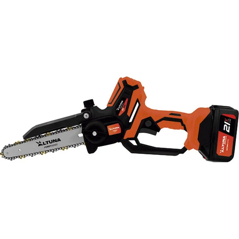 Compra SIERRA PODADORA A BATERIA 21V 4AH 2 CADENAS TITANIO ALTUNA AF180 al mejor precio