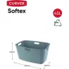 Compra CESTO ROPA L SOFTEX 45L AZUL BRUMA CURVER 258702 al mejor precio