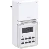 Compra PROGRAMADOR DIGITAL SEMANAL EXTERIOR IP44 ON OFF 10 PROGRAMAS-24H 7DIAS SIMON AF711201 al mejor precio