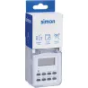 Compra PROGRAMADOR DIGITAL SEMANAL EXTERIOR IP44 ON OFF 10 PROGRAMAS-24H 7DIAS SIMON AF711201 al mejor precio
