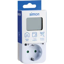 Compra PROGRAMADOR DIGITAL SEMANAL PREMIUM 10 PROGRAMAS ON/OFF 24H 7 DÍAS CUENTA ATRÁS. SIMON AF711202 al mejor precio