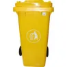 Compra CONTENEDOR BASURA CON RUEDAS Y TAPA AMARILLO-120 LT NATUUR NT125869 al mejor precio