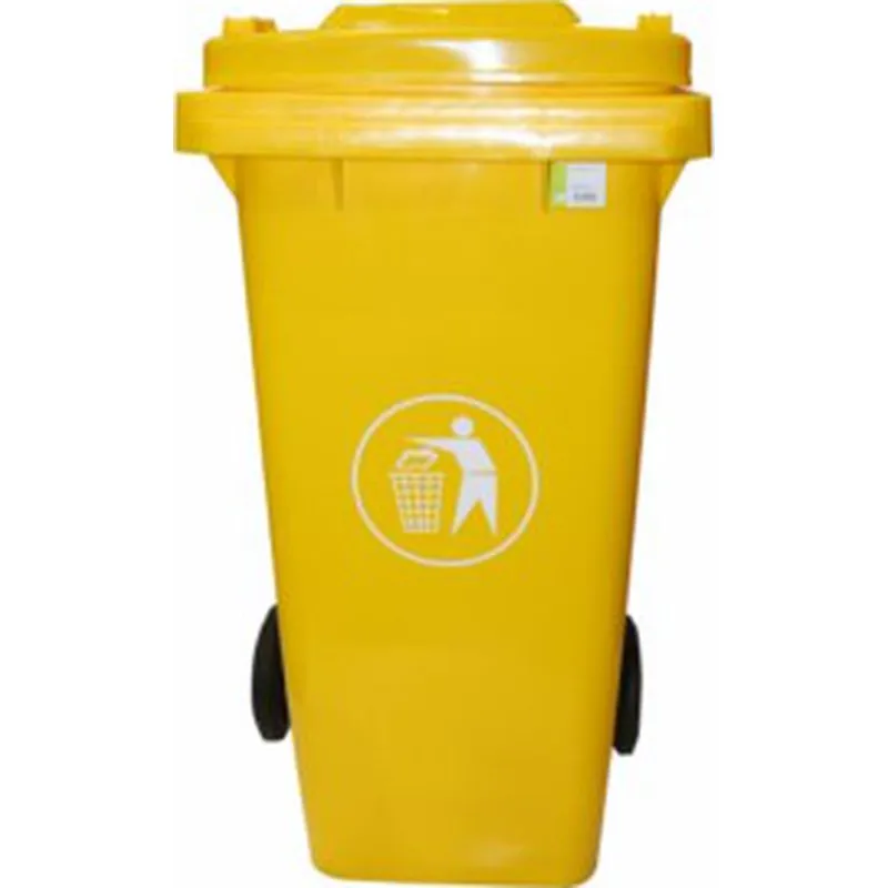 Compra CONTENEDOR BASURA CON RUEDAS Y TAPA AMARILLO-240 LT NATUUR NT125872 al mejor precio