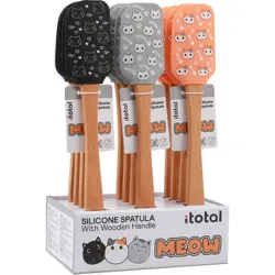 Compra ESPATULA COCINA SILICONA GATOS - SURTIDO COLORES XL2771 al mejor precio