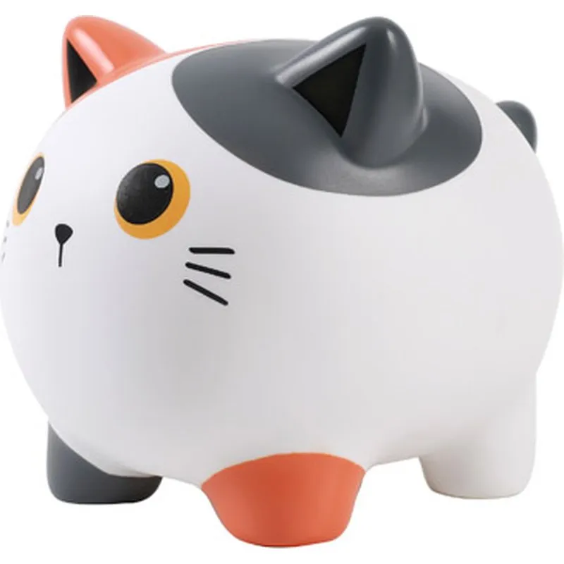 Compra HUCHA PLASTICO GATO - NARANJA, 18 X 15 CM XL2500 al mejor precio