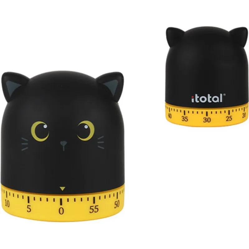 Compra TEMPORIZADOR COCINA GATO - NEGRO 6 X 6 X 7 CM XL2535 al mejor precio