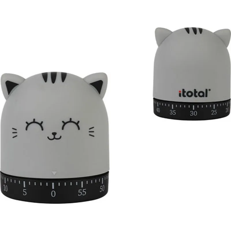 Compra TEMPORIZADOR COCINA GATO - GRIS 6 X 6 X 7 CM XL2537 al mejor precio