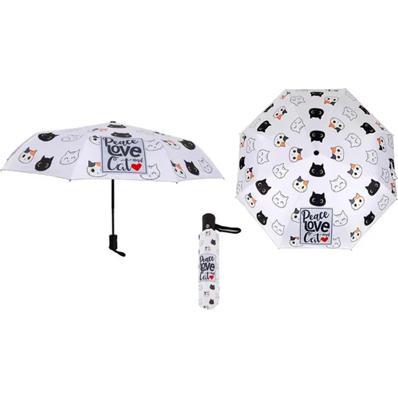 Compra PARAGUAS PLEGABLE AUTOMATICO GATOS XL2030 al mejor precio