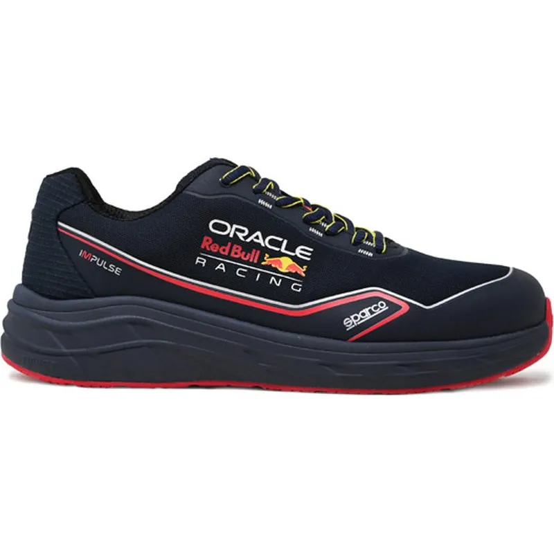 Compra ZAPATO SEGURIDAD S1PS ESD IMPULSE MILTON RED BULL TALLA 39 SPARCO 07545RBBM al mejor precio
