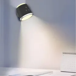 Compra FLEXO LED CON BATERIA CAMALEON 6W NEGRO 330LM CCT MULTIPOSICION SOBREMESA PARED CRISTALRECORD 04-065-05-180 al mejor precio