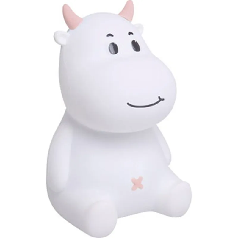 Compra LÁMPARA PORTÁTIL INFANTIL LED RGB MICAELA 1,2W TACTIL CON FORMA DE VACA CRISTALRECORD 04-005-03-100 al mejor precio