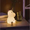 Compra LÁMPARA PORTÁTIL INFANTIL LED RGB MICAELA 1,2W TACTIL CON FORMA DE VACA CRISTALRECORD 04-005-03-100 al mejor precio