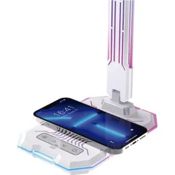 Compra FLEXO LED GAMER 10W 450LM CCT RGB DIMABLE CARGA NFC RITMO MUSICAL CRISTALRECORD 04-970-10-100 al mejor precio