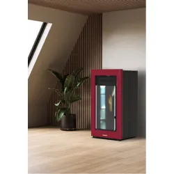 Compra ESTUFA PELLET KALDESIA 11 KW ROJA NON 105274D4 al mejor precio