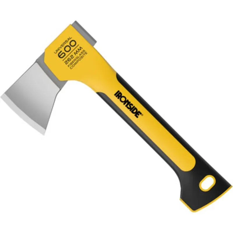 Compra HACHA MANGO FIBRA VIDRIO 26CM 0,6KG IRONSIDE GARDEN 102350 al mejor precio