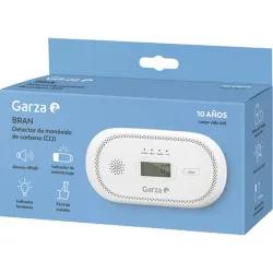 Compra DETECTOR MONOXIDO DE CARBONO CO BRAN 85DB INDICADOR LED TEST 10 AÑOS GARZA 430085C al mejor precio