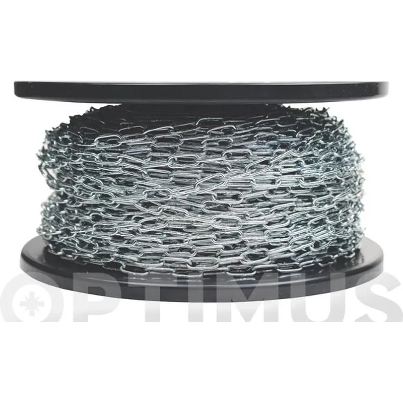 Compra CADENA OVALADA CINCADA EN BOBINA 1,5MM 100MT CADENAS CIRO 7815974 al mejor precio